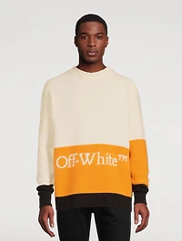 Wool Colourblock Sweater