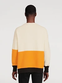 Wool Colourblock Sweater