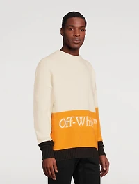 Wool Colourblock Sweater