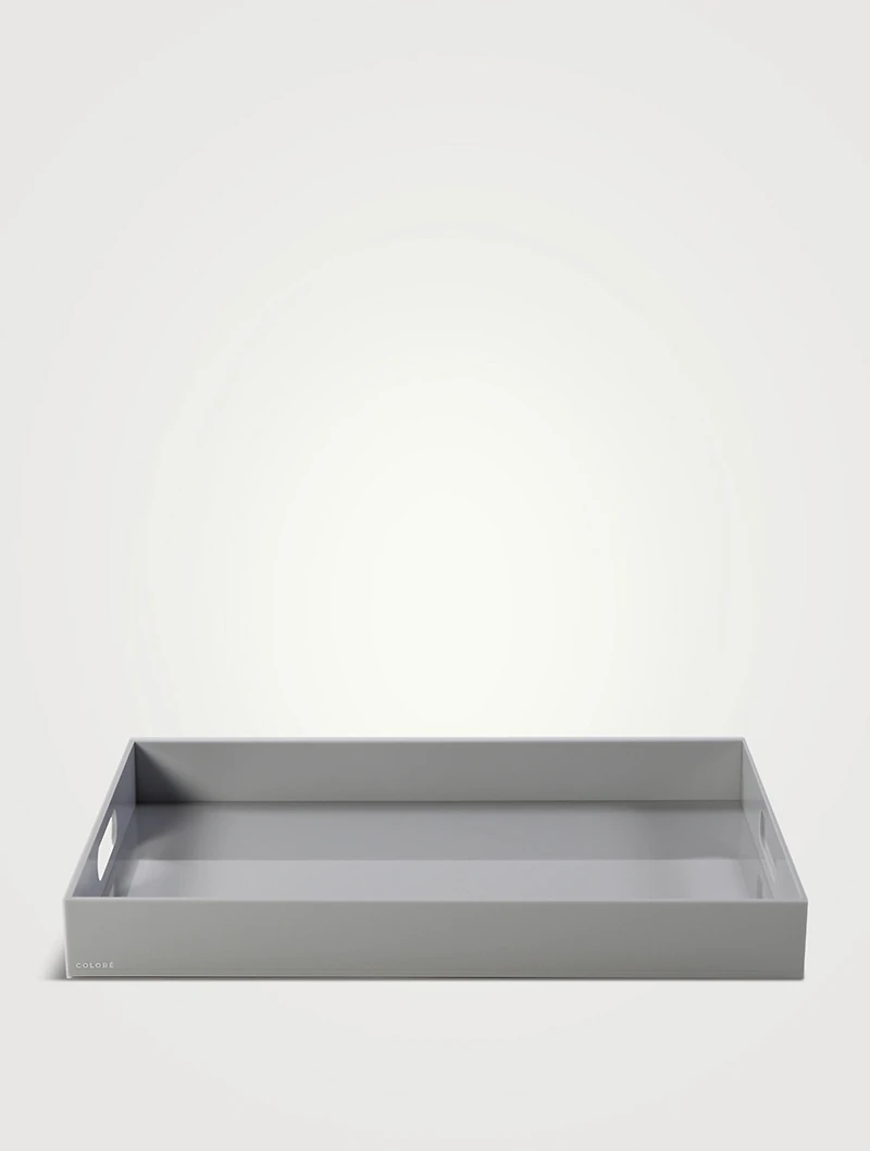 Large Opaque Acrylic Tray