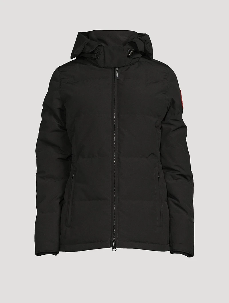Chelsea Down Parka With Hood Trim
