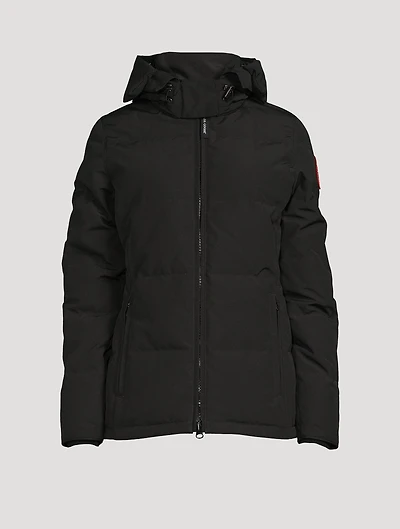 Chelsea Down Parka With Hood Trim