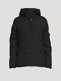 Chelsea Down Parka With Hood Trim