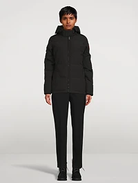 Chelsea Down Parka With Hood Trim