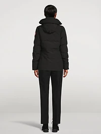 Chelsea Down Parka With Hood Trim