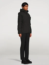 Chelsea Down Parka With Hood Trim