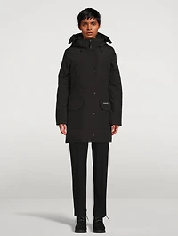 Trillium Down Parka With Hood Trim