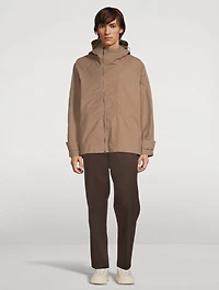 Clifton Cotton-Blend Jacket With Hood