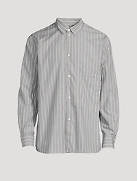 Santo Cotton Shirt Striped Print