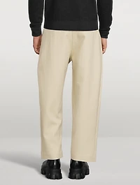 Voli Cotton-Blend Pleated Pants