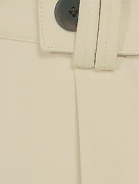 Voli Cotton-Blend Pleated Pants