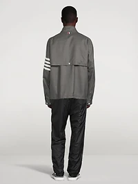 Super 120’s Twill Double-Zip Raglan Jacket