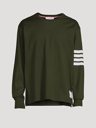 Cotton Jersey Long-Sleeve T-Shirt
