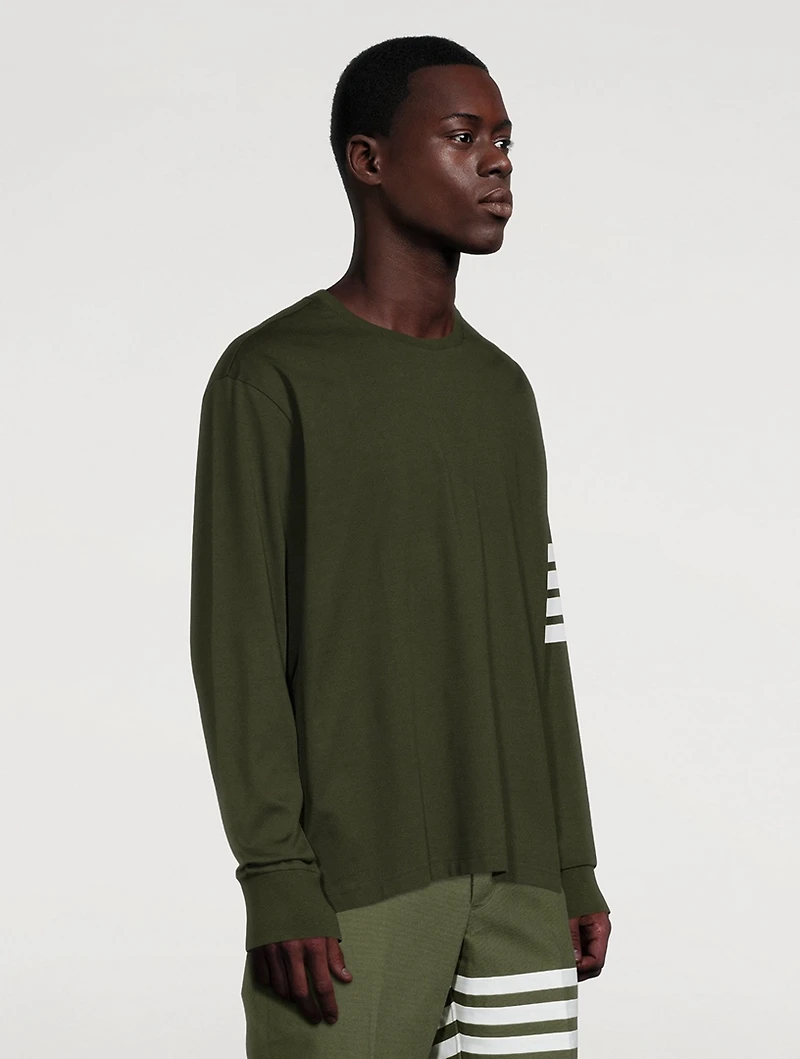 Cotton Jersey Long-Sleeve T-Shirt