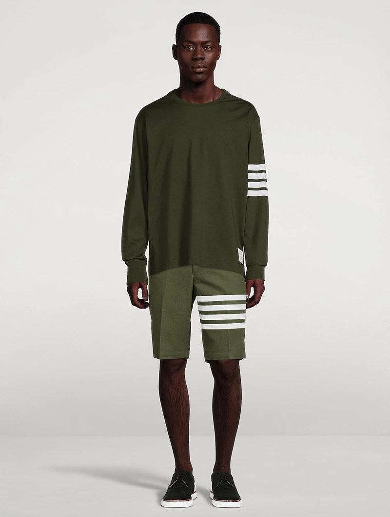 Cotton Jersey Long-Sleeve T-Shirt