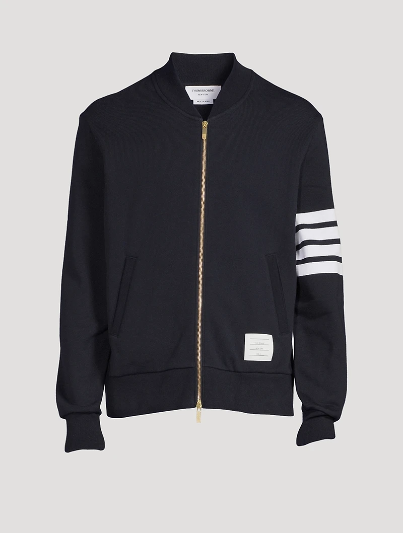 Cotton Zip Sweatshirt