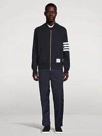 Cotton Zip Sweatshirt