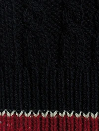 Wool And Mohair Cable-Knit Cardigan