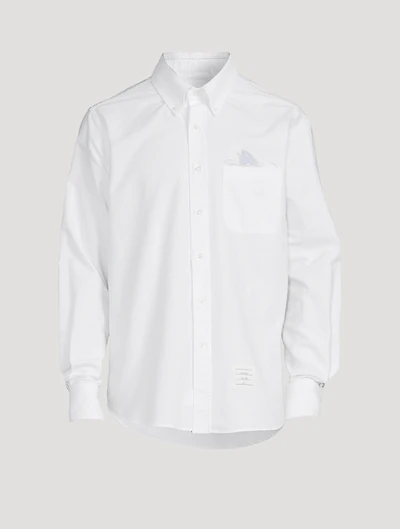 Cotton Shirt With Fish Detail