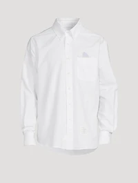 Cotton Shirt With Fish Detail