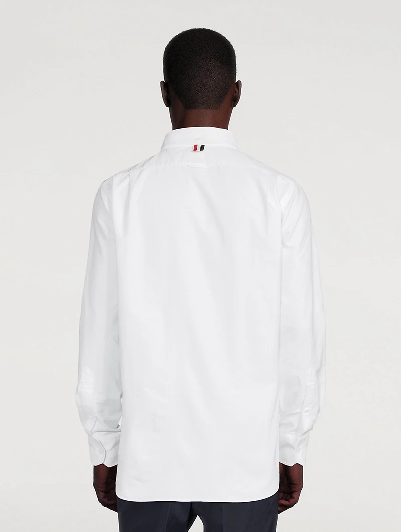 Cotton Shirt With Fish Detail