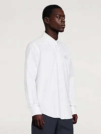 Cotton Shirt With Fish Detail