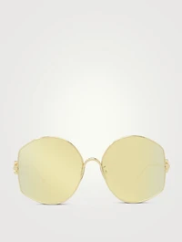 Oversized Round Sunglasses