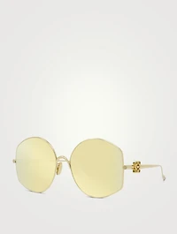 Oversized Round Sunglasses