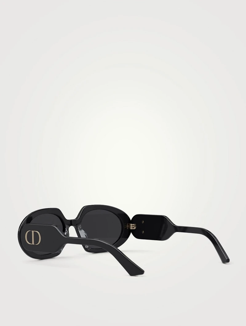 DiorBobby R2U Round Rectangular Sunglasses