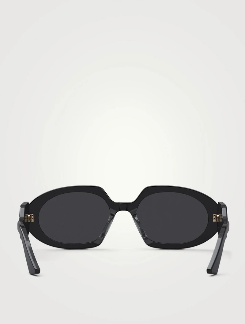 DiorBobby R2U Round Rectangular Sunglasses
