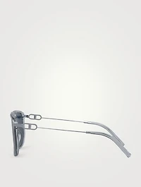CD Link S2U Square Aviator Sunglasses