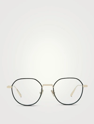 DiorBlackSuitO R3U Round Optical Glasses