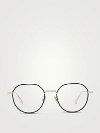 DiorBlackSuitO R3U Round Optical Glasses