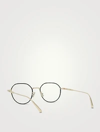 DiorBlackSuitO R3U Round Optical Glasses