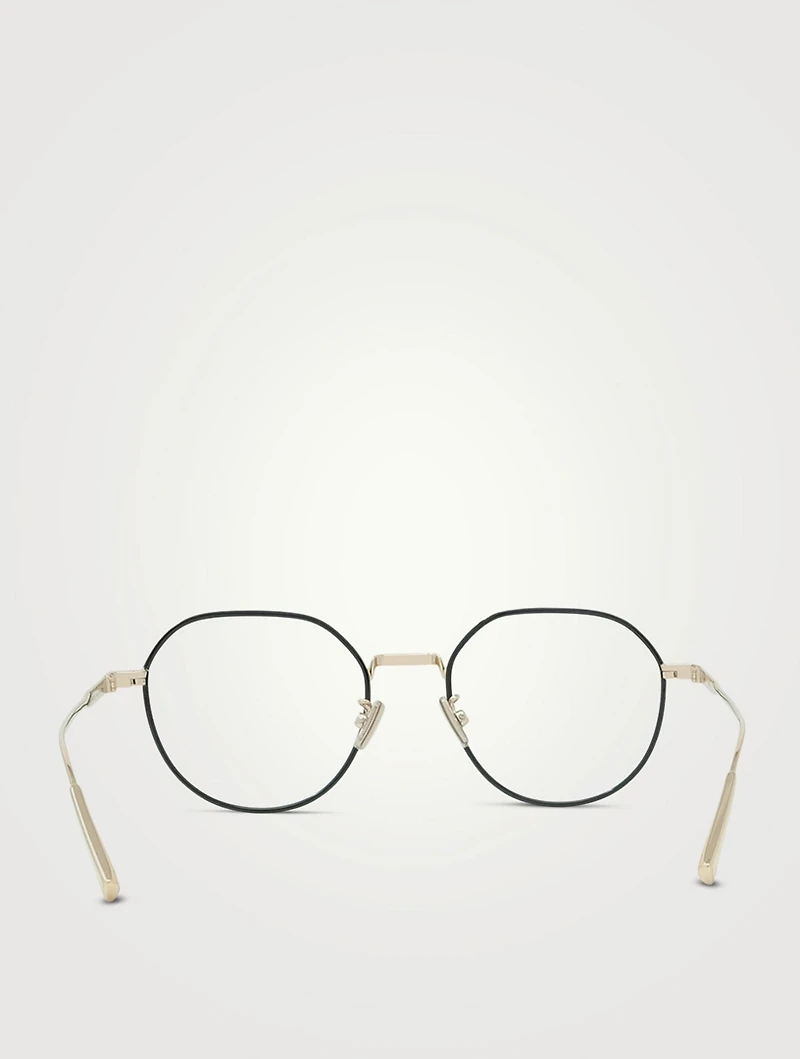 DiorBlackSuitO R3U Round Optical Glasses