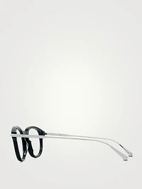 DiorBlackSuitO R2I Round Optical Glasses