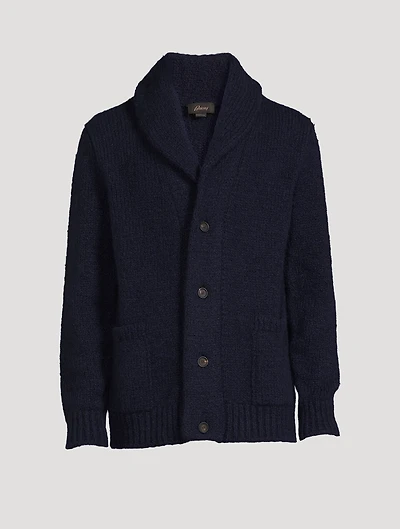 Cashmere And Silk Bouclé Cardigan