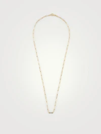 Penelope Paper Clip 10K Gold Chain Necklace