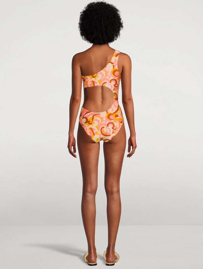 Mae Buckle Shoulder One-Piece Swimsuit