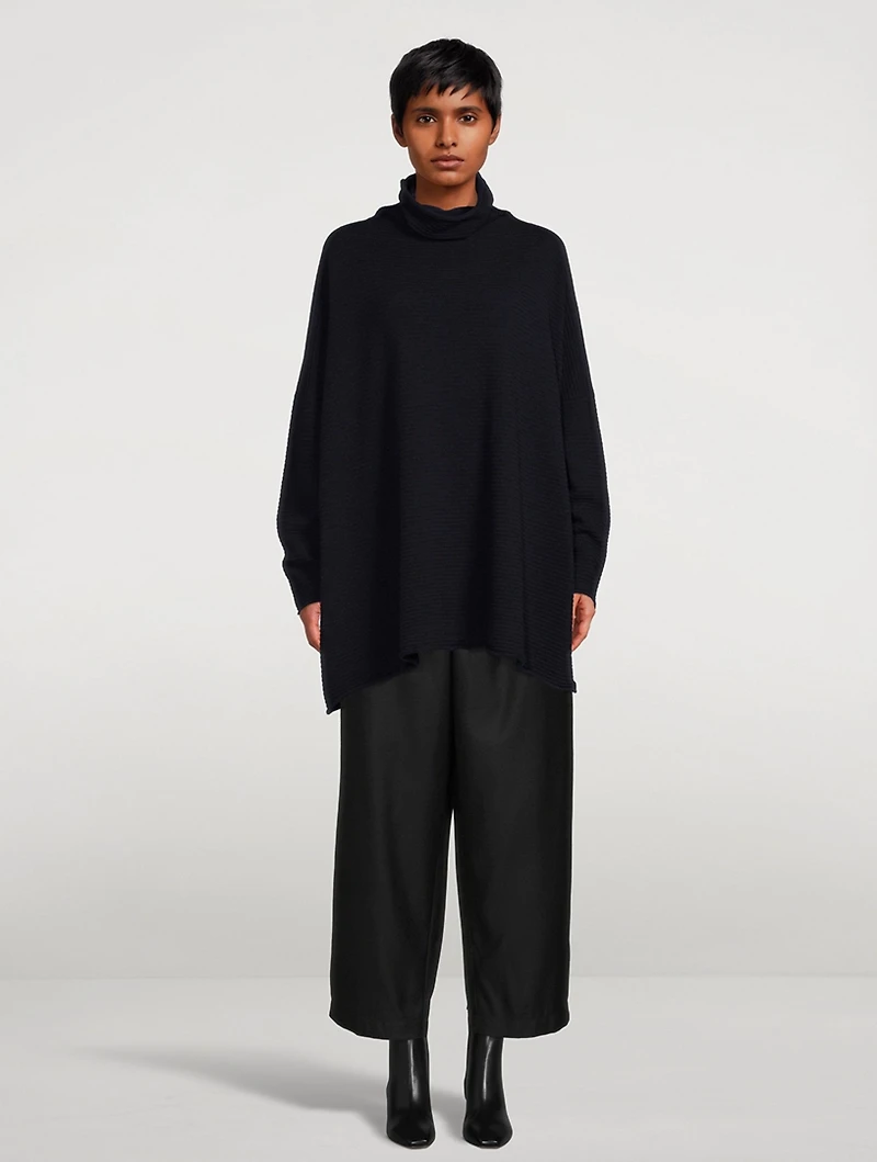 Cashmere Funnelneck Sweater