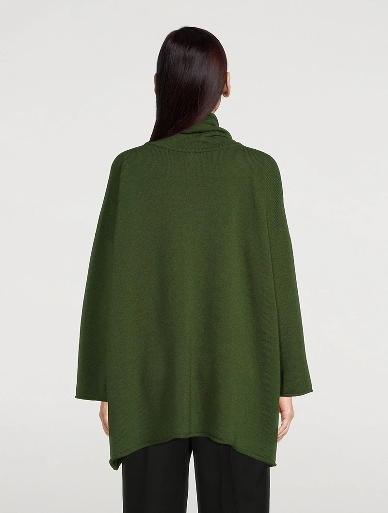 Monks Cashmere Turtleneck Sweater