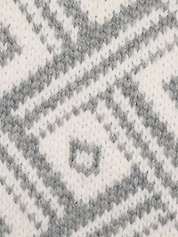 Jacquard Cashmere Cardigan