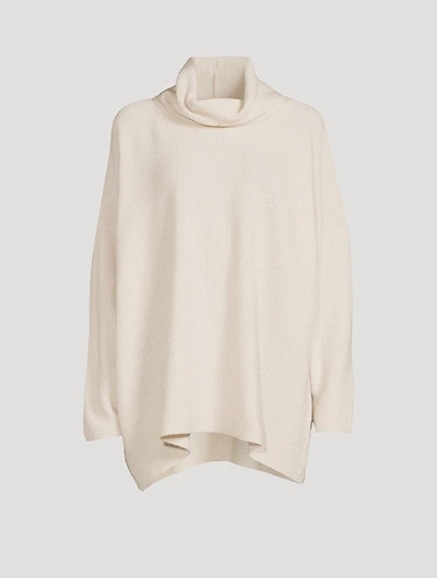 Cowlneck Cashmere Sweater