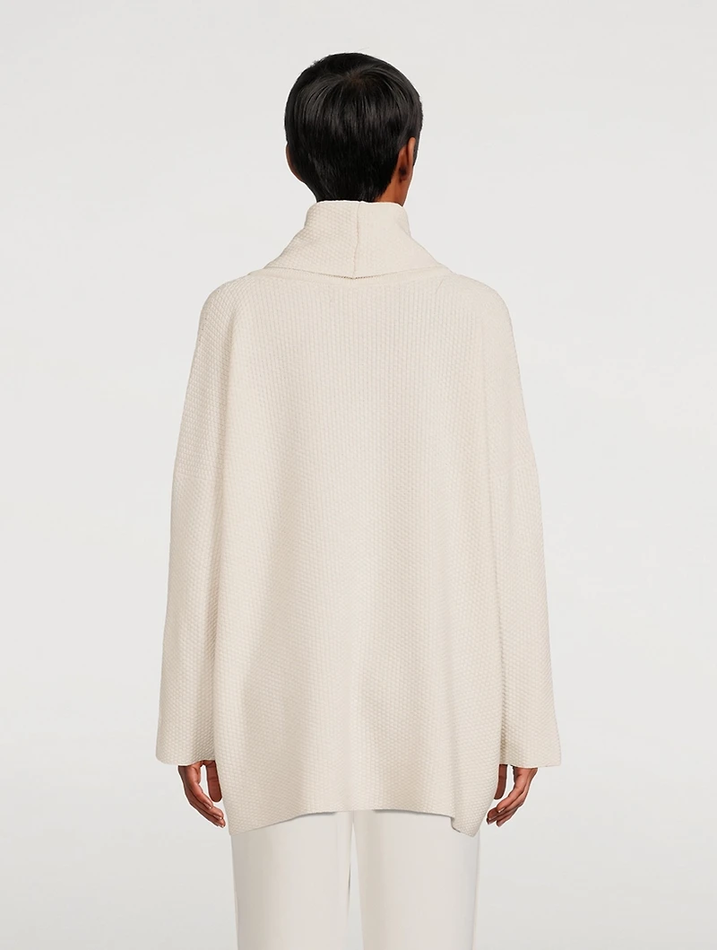 Cowlneck Cashmere Sweater