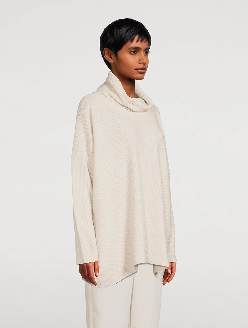 Cowlneck Cashmere Sweater