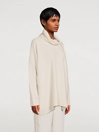 Cowlneck Cashmere Sweater