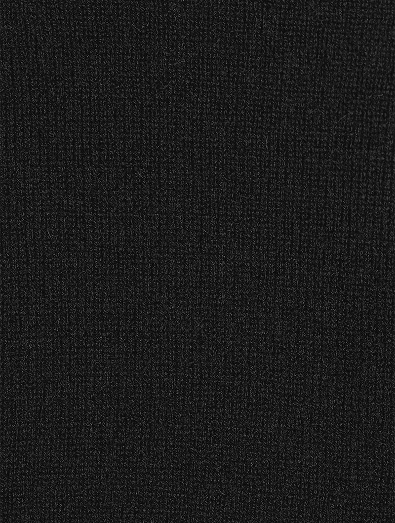 Raw-Edge Scrunch-Neck Cashmere Sweater