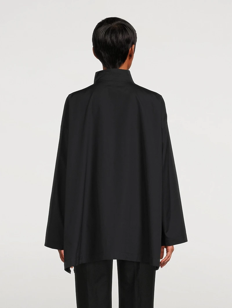 Cotton A-Line Shirt