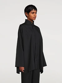 Cotton A-Line Shirt