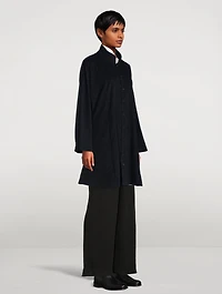 Corduroy Long Jacket